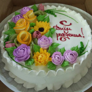 Торт «С днем рождения» №15 | Оренбурский кондитер