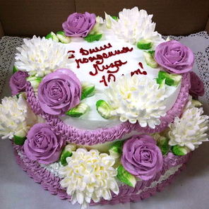 Торт «С днем рождения» №16